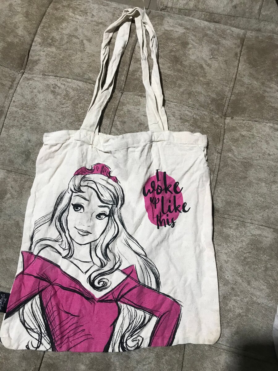 Sac en toile princesse