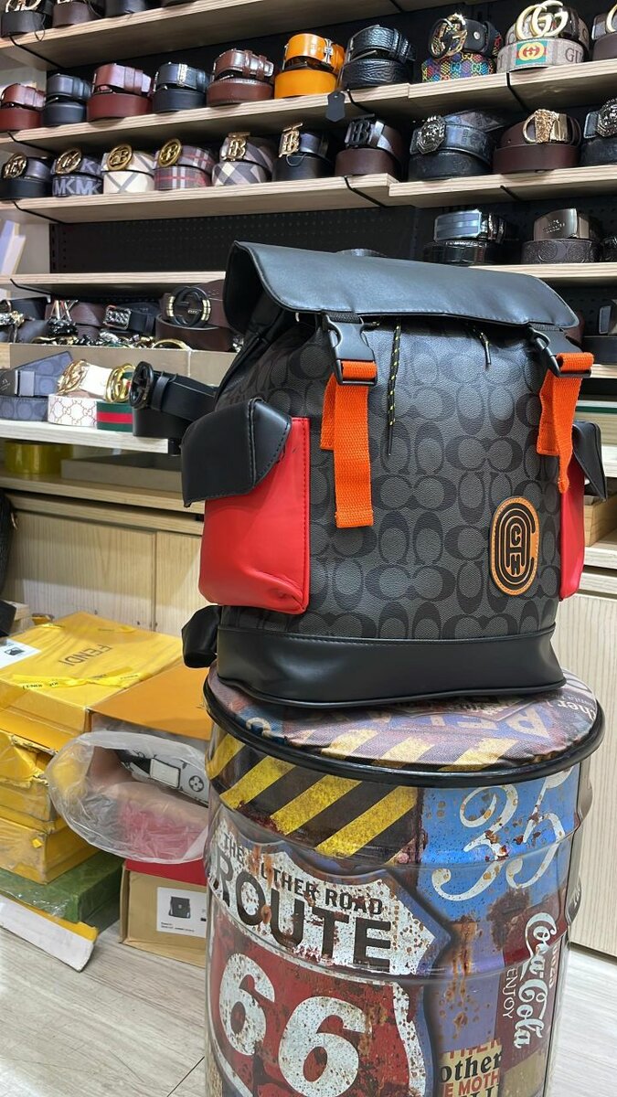 Solid Leather backpack