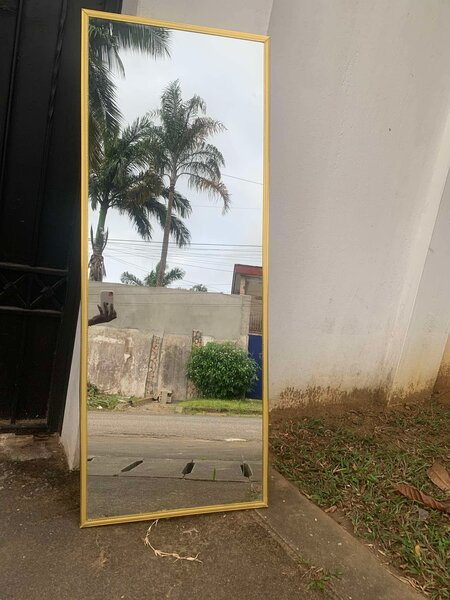 Grand Miroir Or Cadre