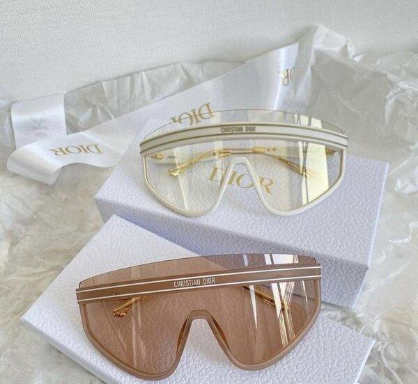 Lunettes de soleil Dior modernes