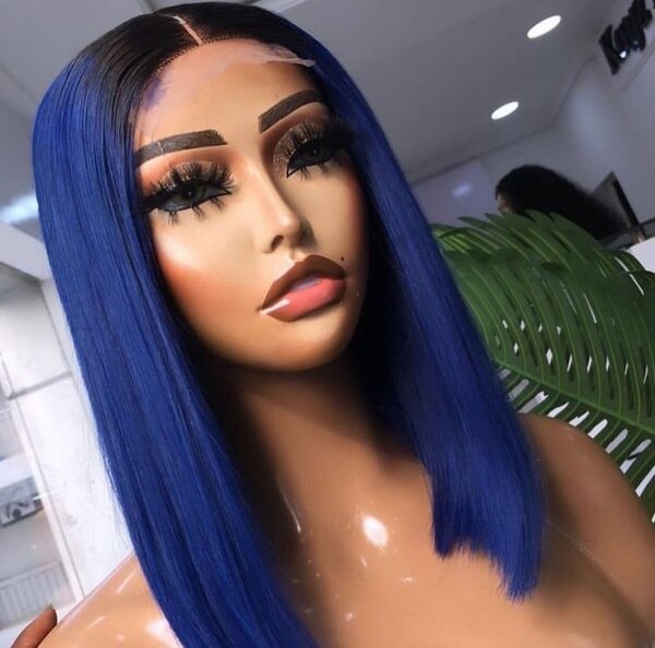 Perruque Bob Couleurs Vives