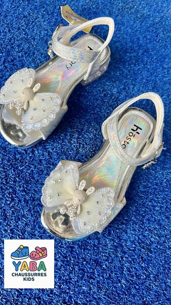 Sandales Fille Papillon Scintillantes
