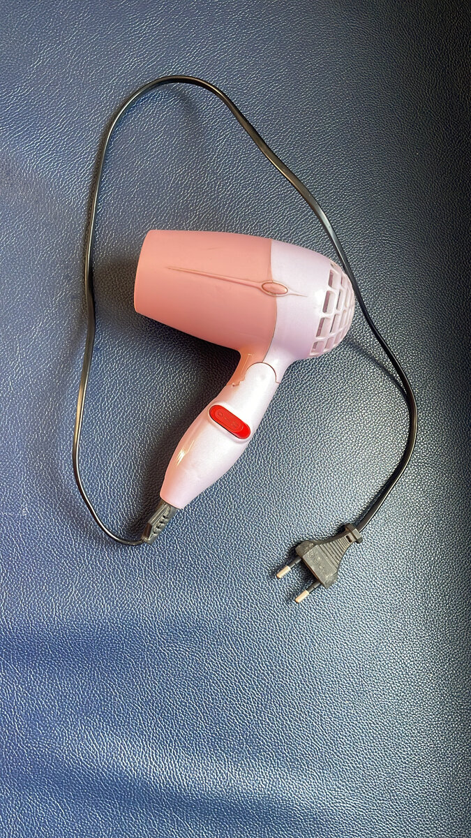 Mini Sèche-cheveux rose