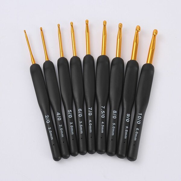 Lot de 9 ensemble de crochet