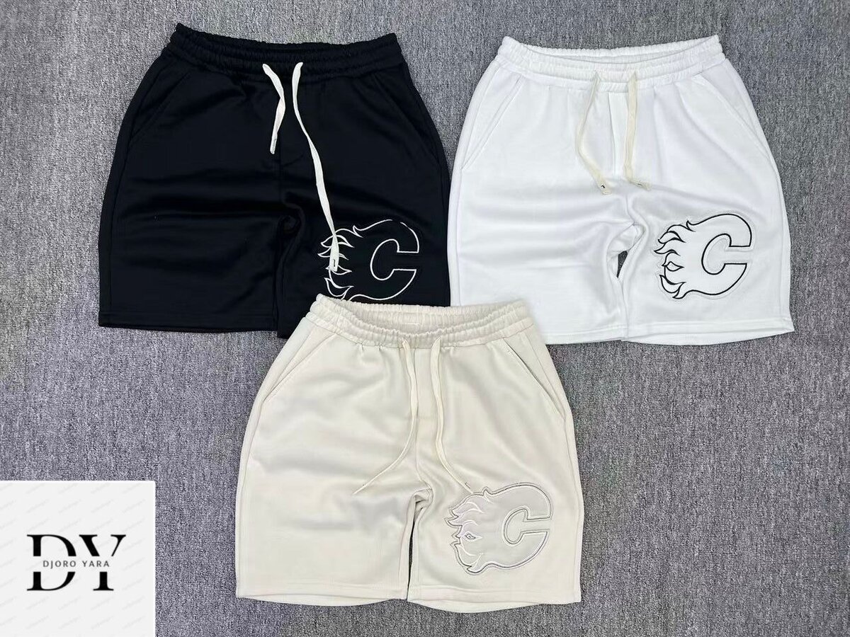 Shorts en coton imprimés