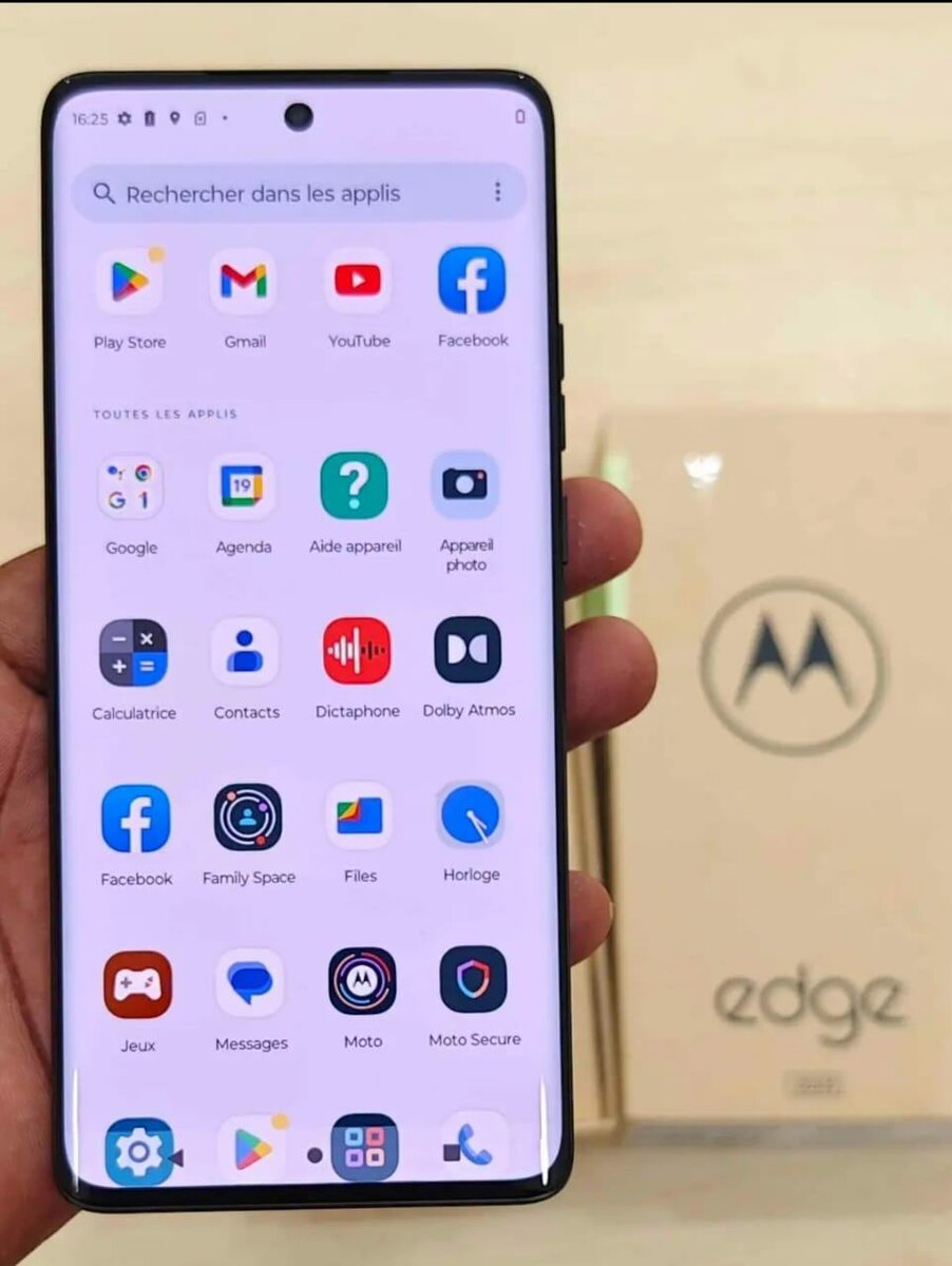 Smartphone Android Edge 5G