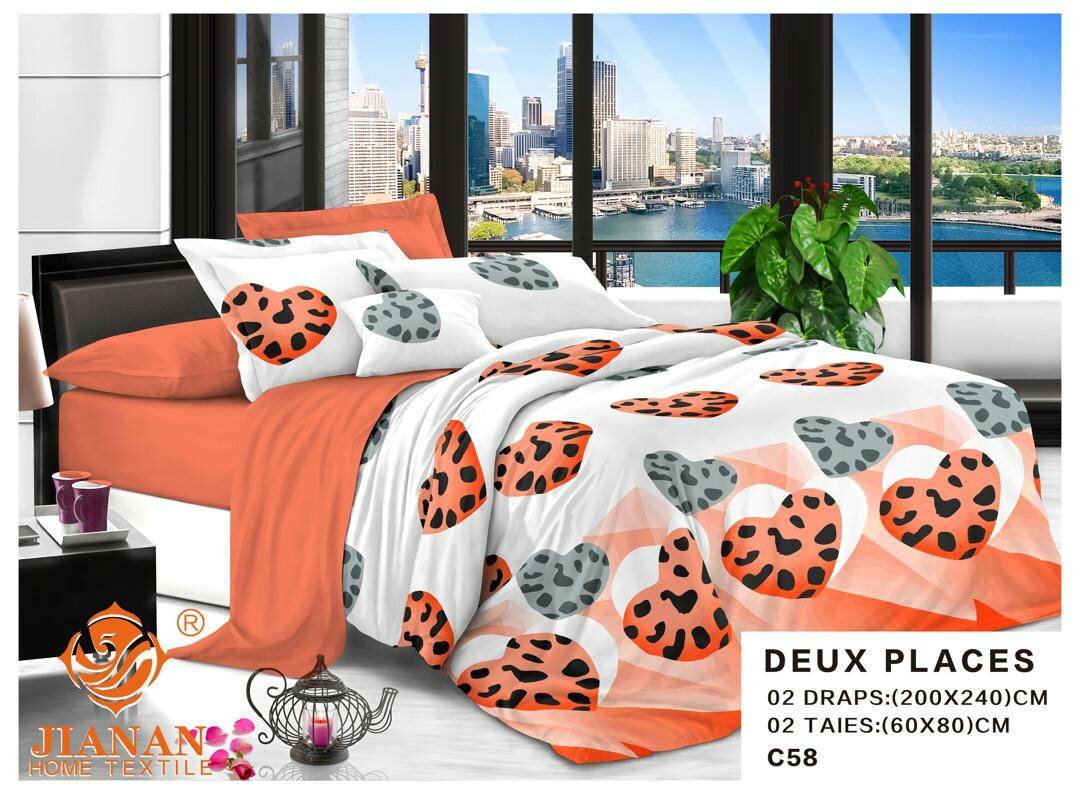 Parure de Lit Double Coton