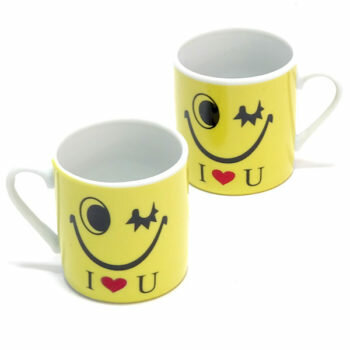 Tasses Émoticônes Couple