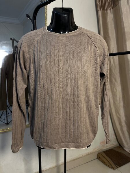 Men's Beige Sweater