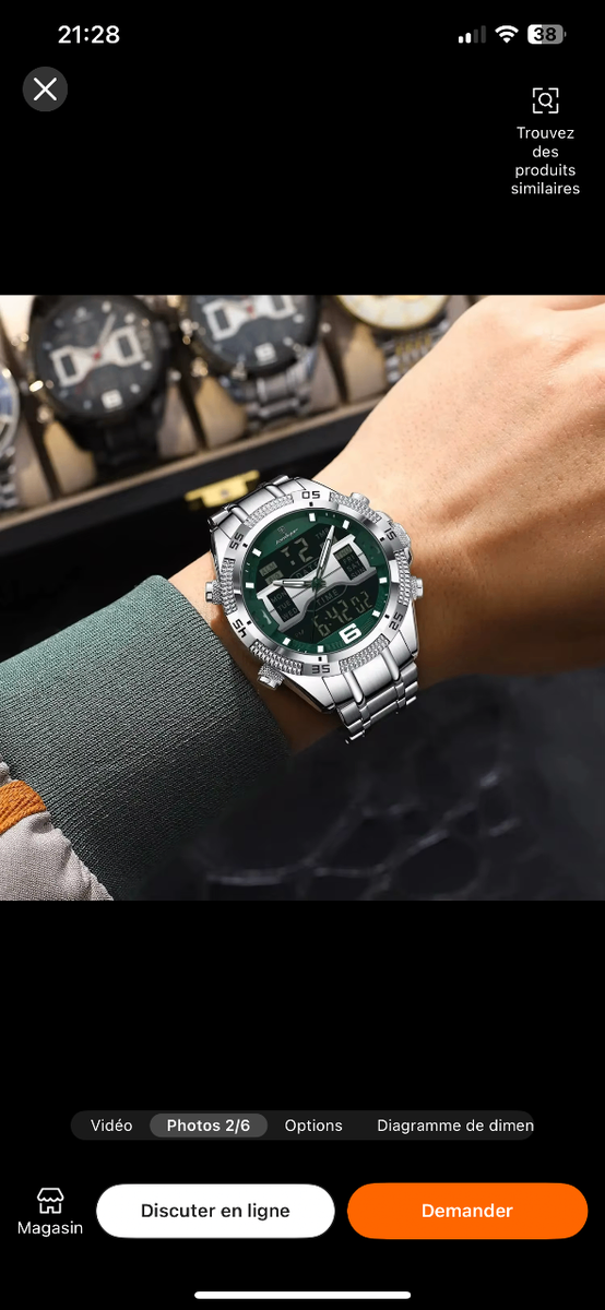 Montre POEDAGAR HIGH