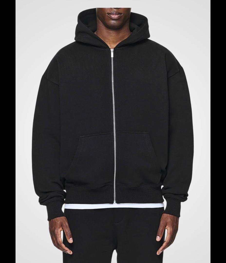 Veste à capuche unisexe zippée