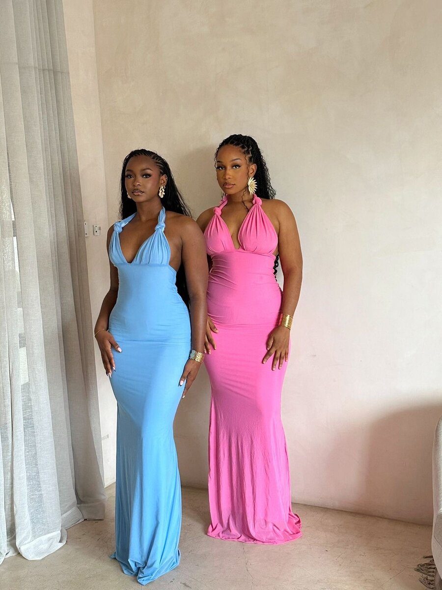 Robe élégante longue