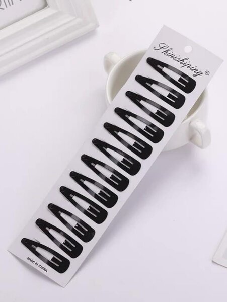 Pinces à cheveux noires