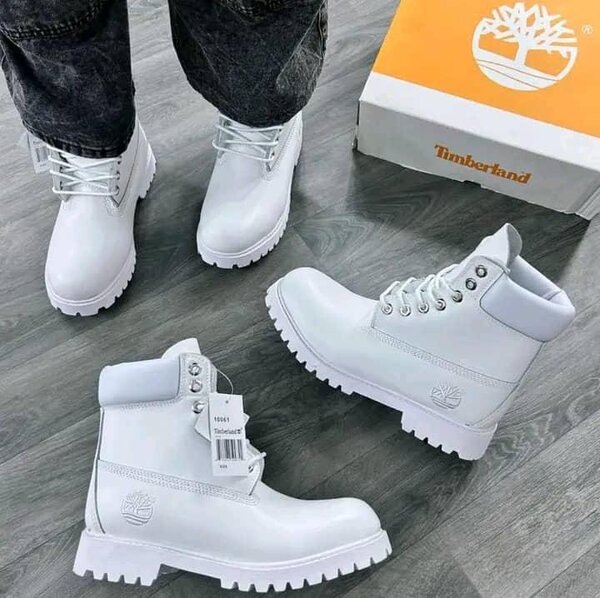 Bottes Blanches Timberland Homme