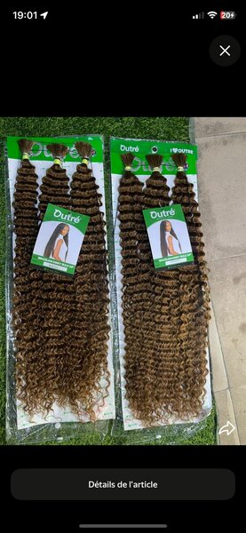 Extensions cheveux bouclés Outré