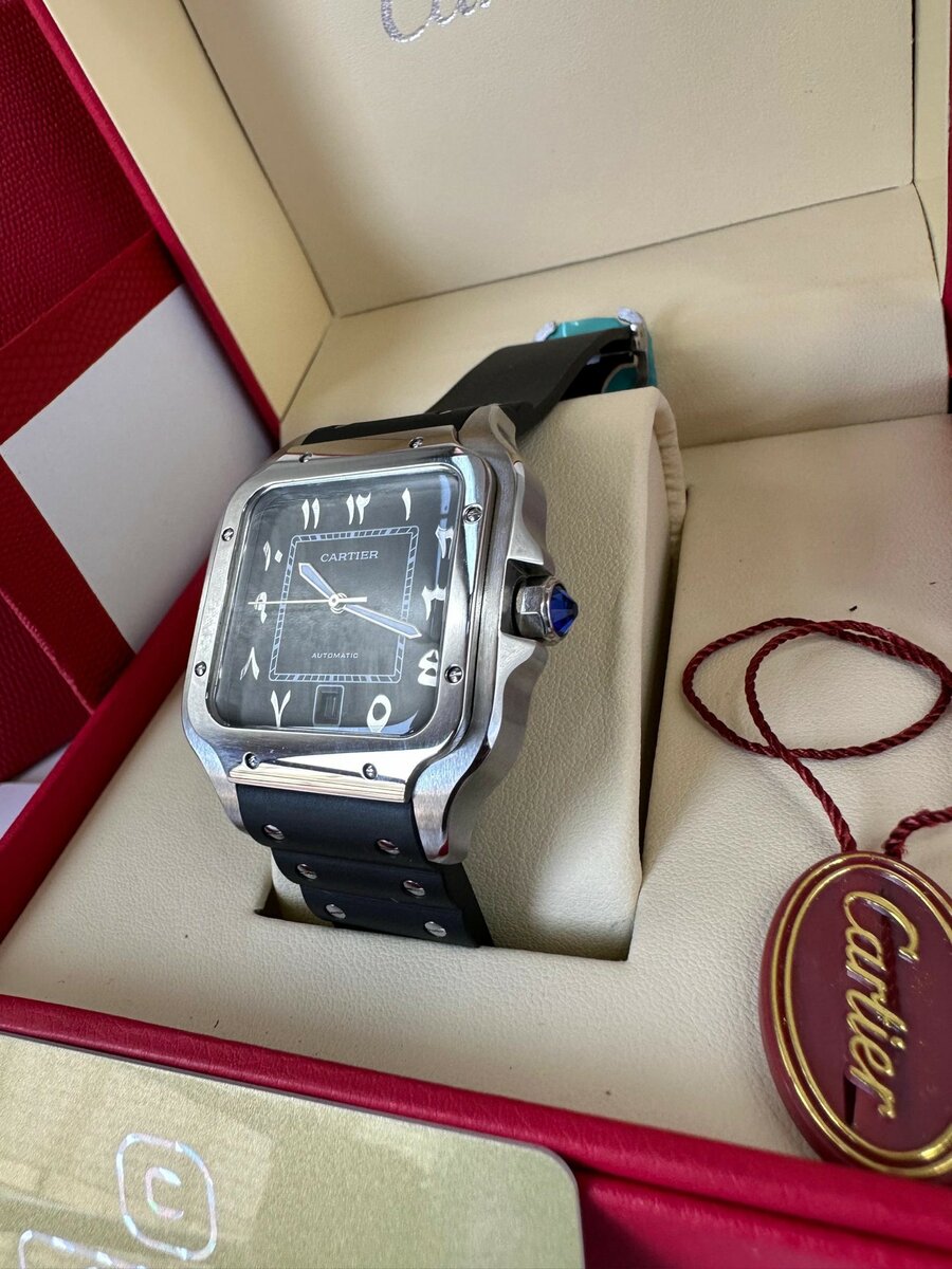 Anti-Blemish Premium Cartier Santos For Men