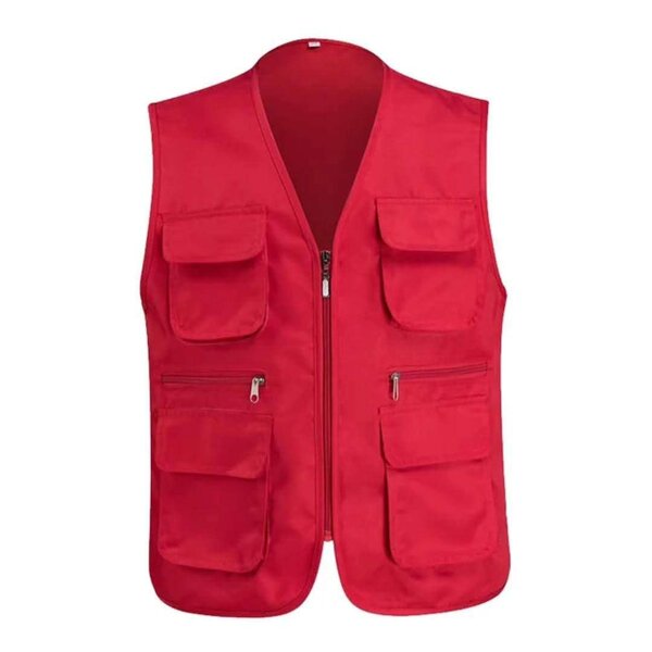 Gilet multi-poches tendance homme