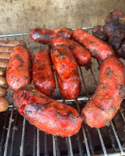 Saucisses grillées savoureuses