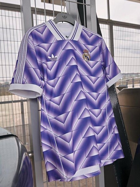 Maillot Adidas Real Madrid luxe violet