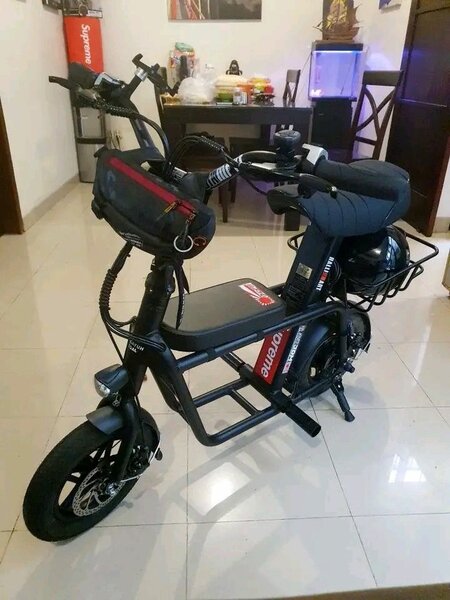 Vélo électrique pliable moderne