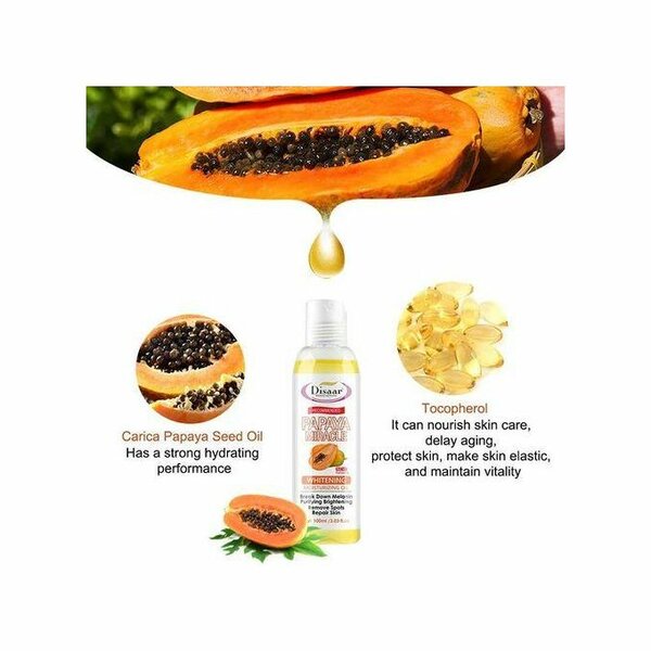 Huile De Papaye, éclaircit