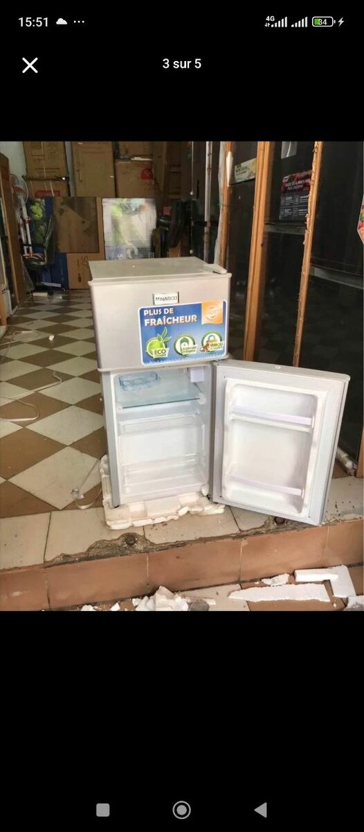 Mini réfrigérateur compact