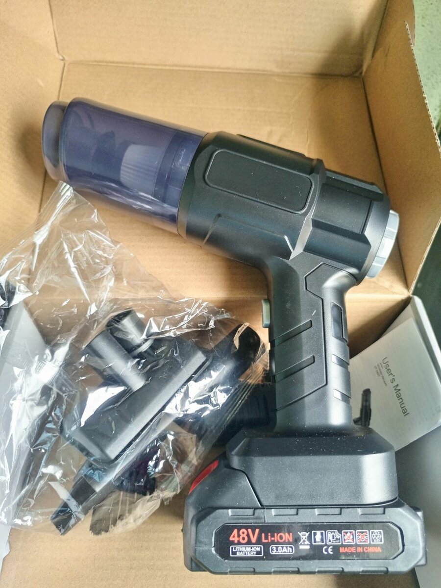 Aspirateur portatif 48V Li-ion