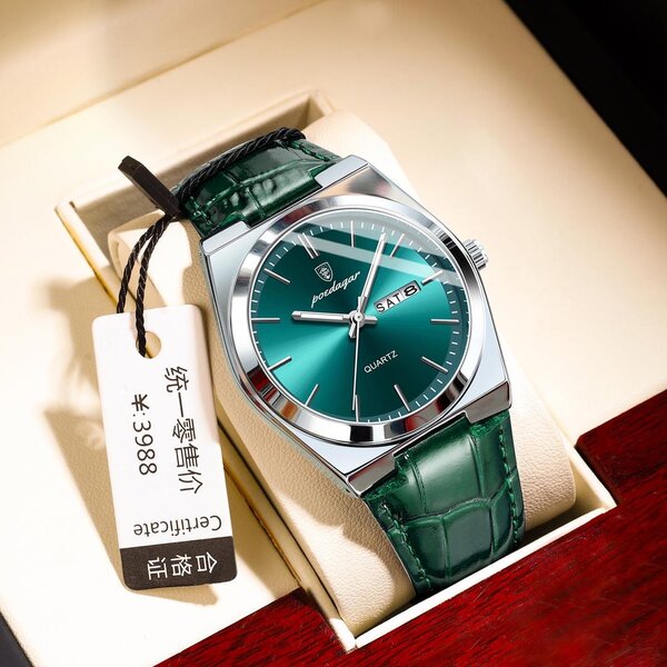 Montre Quartz Élégante Homme