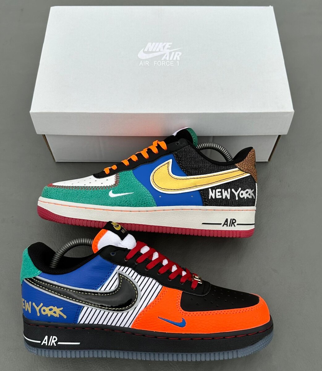 Sneakers multicolores "New York"