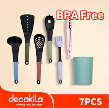 Set d'ustensiles de cuisine 7PCS sans BPA
