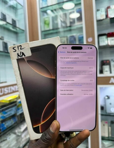 Smartphone haut de gamme 512Go