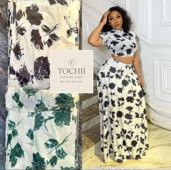 Ensemble fleuri élégance