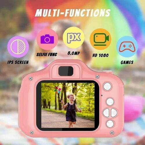 Appareil photo numérique pour enfants prends carte mémoire