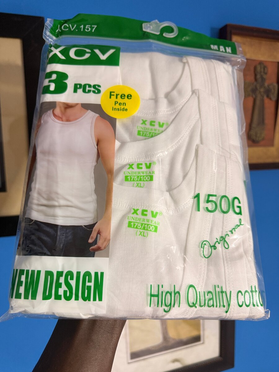 Lot de 3 débardeurs en coton