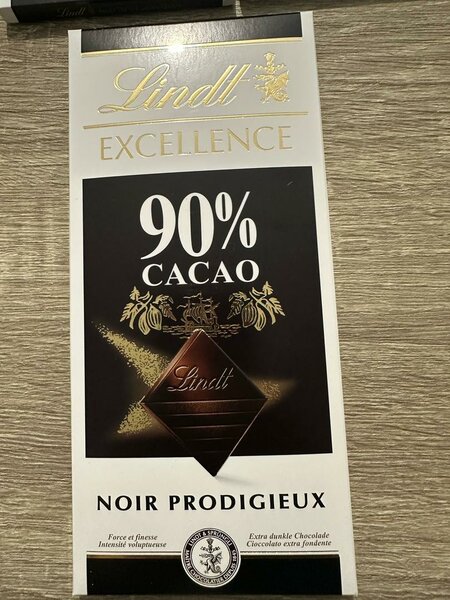 Chocolat Noir Lindt 85% Cacao