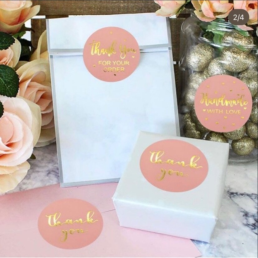 Stickers de remerciements