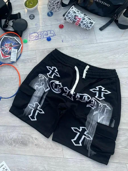 Shorts de sport avec motifs