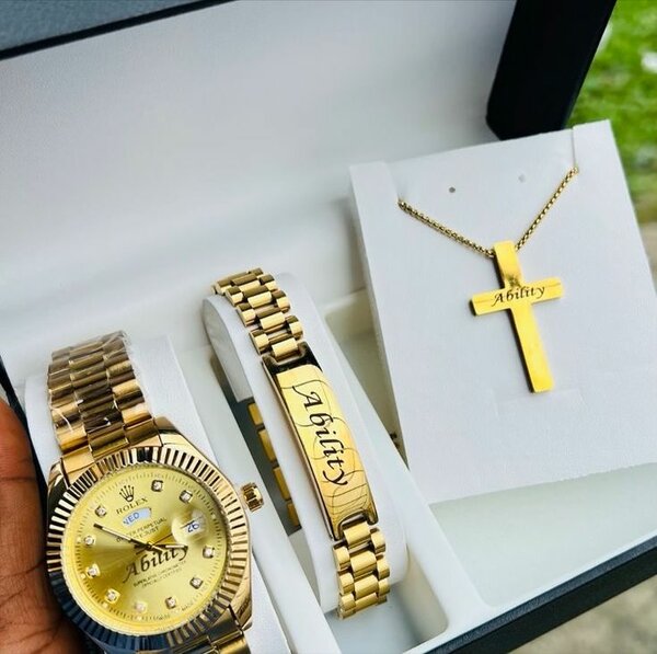 Ensemble Montre et Bijoux Personnalisé