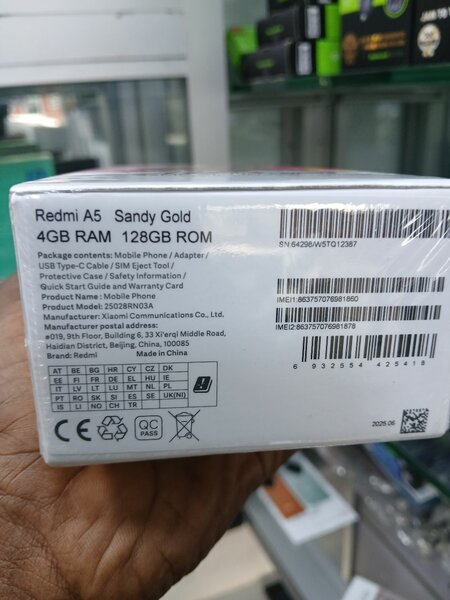 Smartphone Redmi A5 128GB