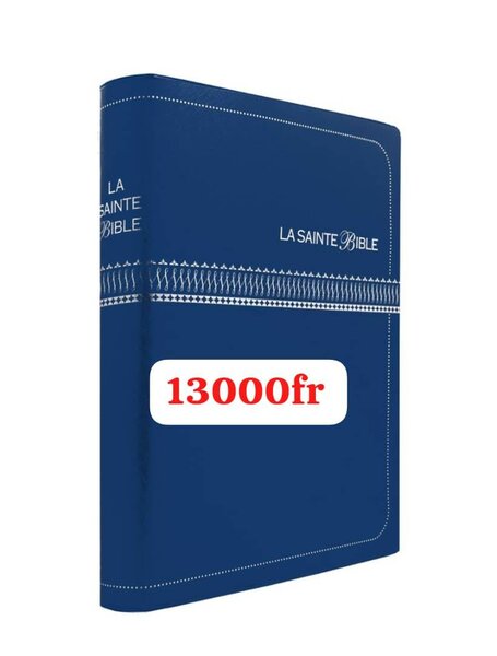 La Sainte Bible Couverture Bleu