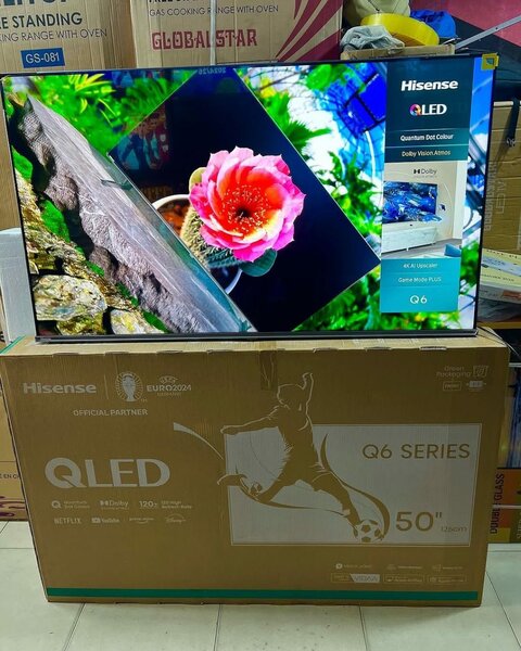 Hisense 50 inches Qled Smart 4k Tv