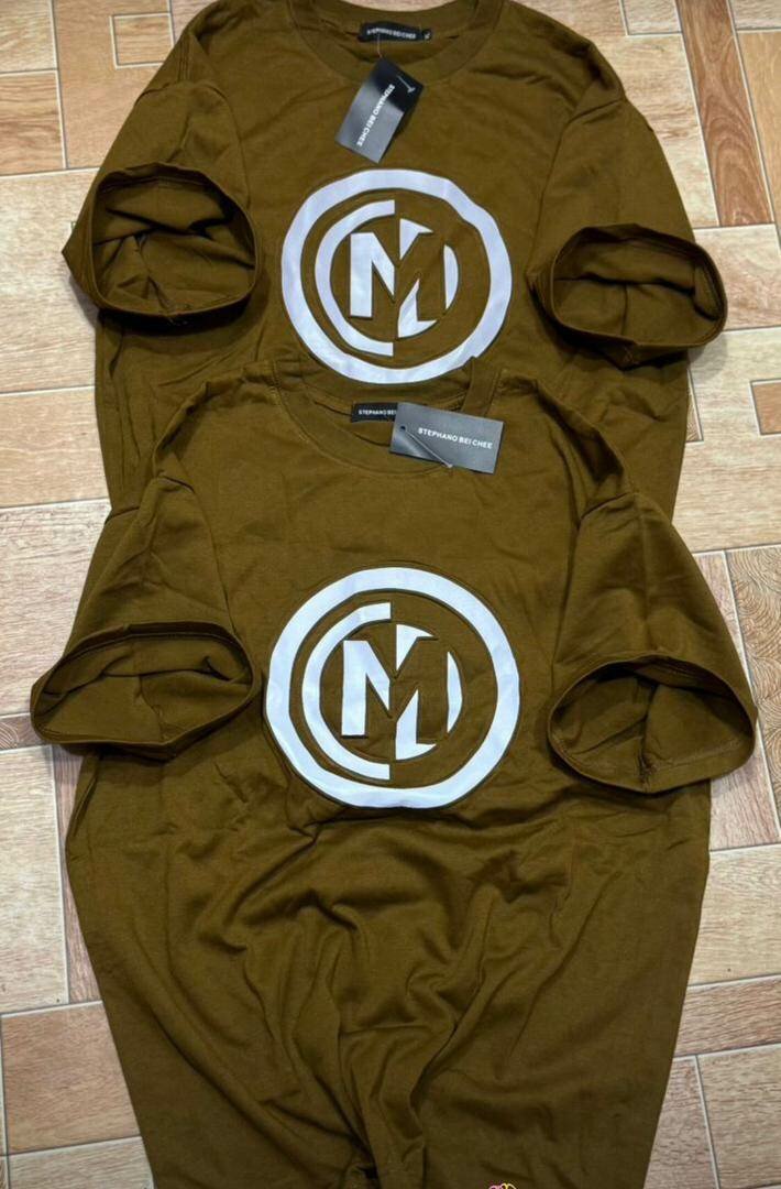 T-shirt marron tendance