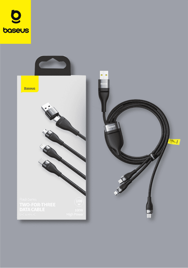 Câble de données Baseus 100W