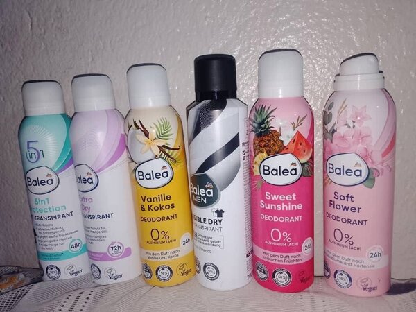 Déodorants Balea Variés