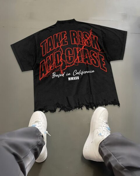T-shirt streetwear "Take Risk"