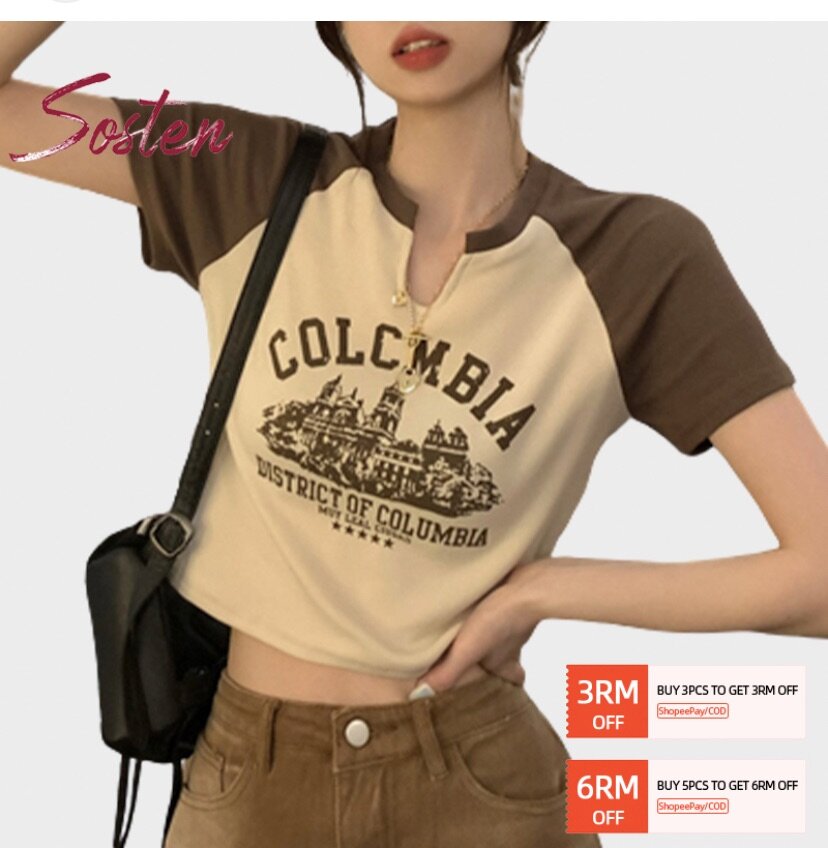 T-shirt rétro femme