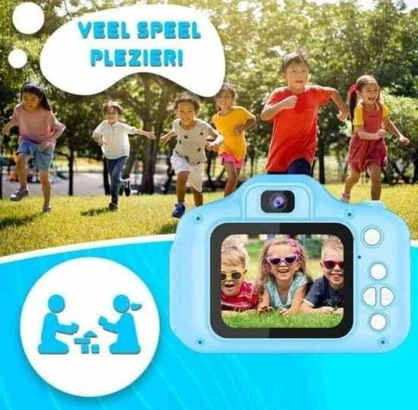 Appareil Photo Enfant Bleu