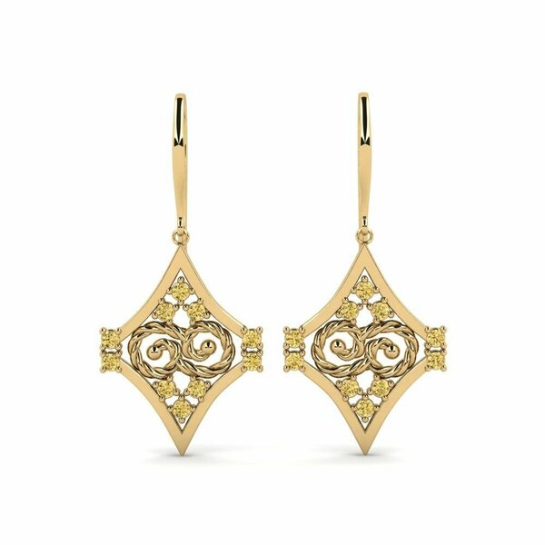 Artificial earrings
