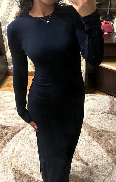 Скимс платье с разрезом