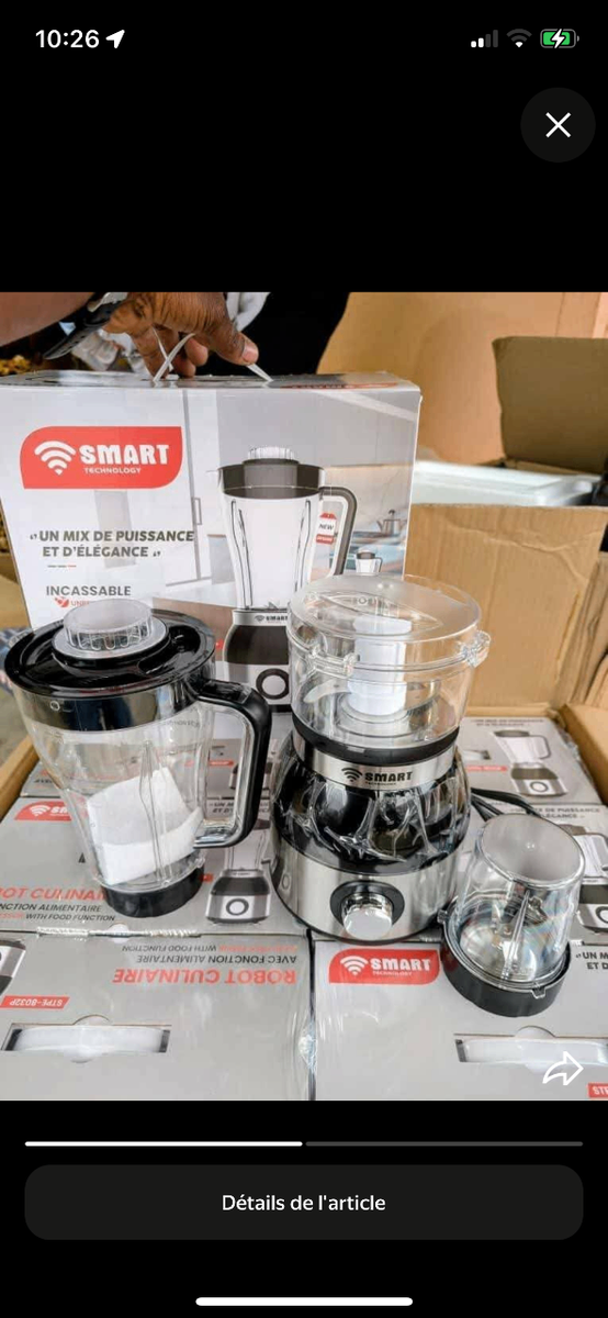 Mixeur Blender Multifonction Smart